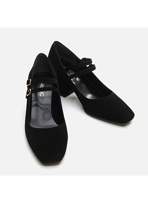 Hotiç Siyah Kadın Topuklu Ayakkabı 01AYH294930A100 - Görsel 4