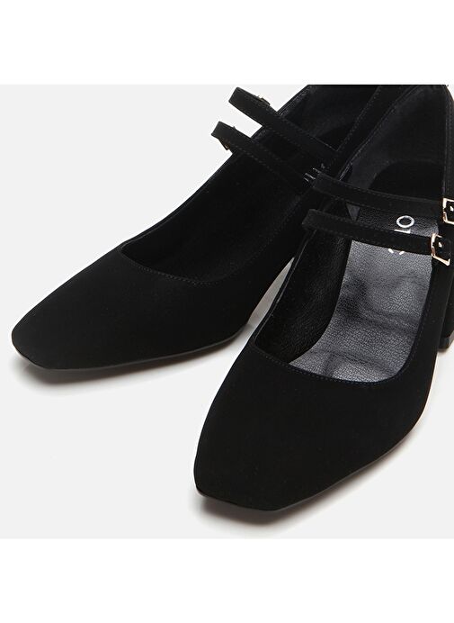 Hotiç Siyah Kadın Topuklu Ayakkabı 01AYH294930A100 - Görsel 5