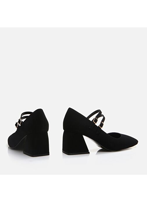 Hotiç Siyah Kadın Topuklu Ayakkabı 01AYH294930A100 - Görsel 6