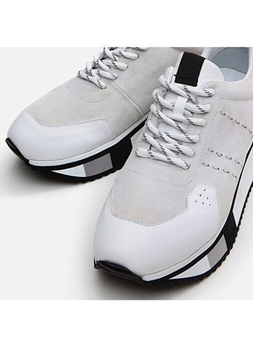Hotiç Beyaz Erkek Deri Sneaker 02AYH293250A900 - Görsel 5