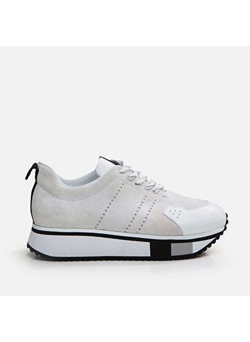 Hotiç Beyaz Erkek Deri Sneaker 02AYH293250A900 - Görsel 2