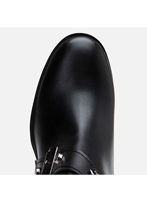 Siyah Kadın Topuklu Bot - Görsel 6