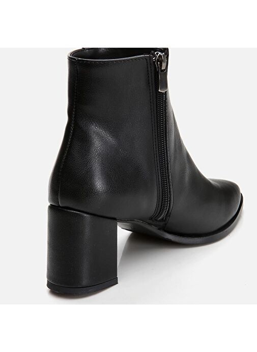 Siyah Kadın Topuklu Bot - Görsel 7