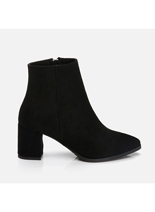 Siyah Kadın Topuklu Bot - Görsel 2