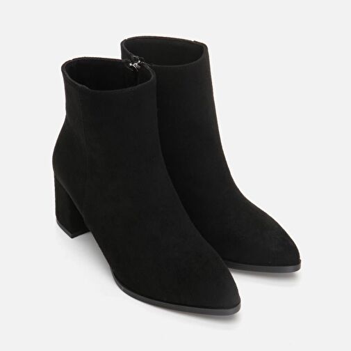 Siyah Kadın Topuklu Bot - Görsel 3