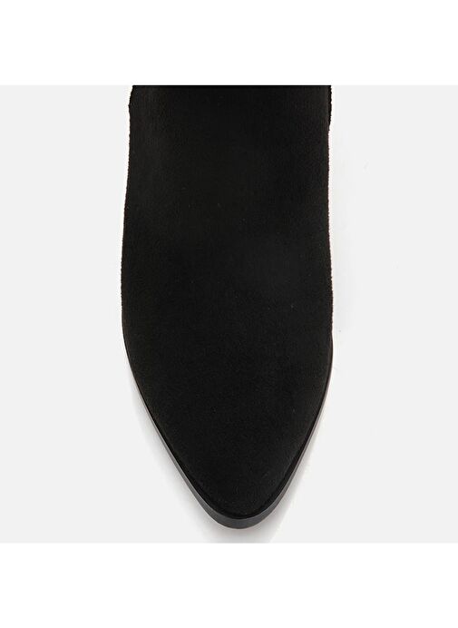 Siyah Kadın Topuklu Bot - Görsel 4