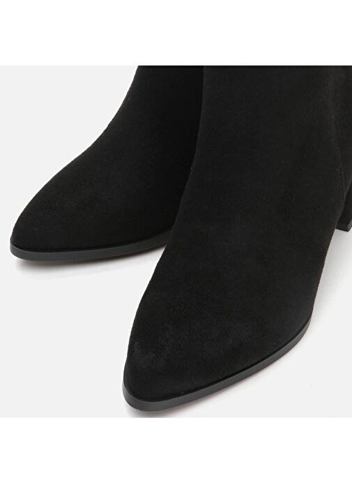 Siyah Kadın Topuklu Bot - Görsel 5