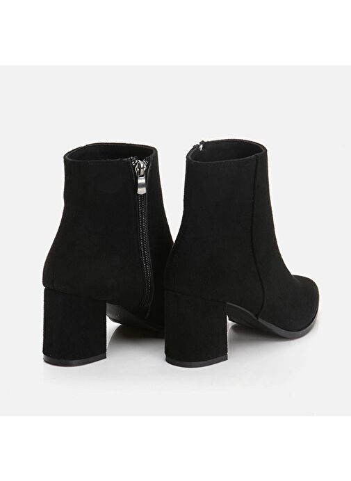 Siyah Kadın Topuklu Bot - Görsel 6