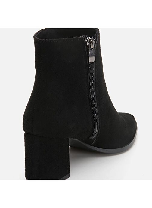 Siyah Kadın Topuklu Bot - Görsel 7