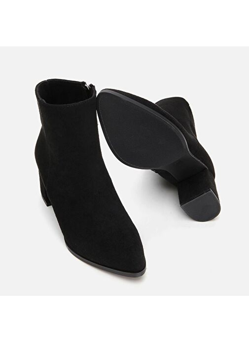 Siyah Kadın Topuklu Bot - Görsel 8
