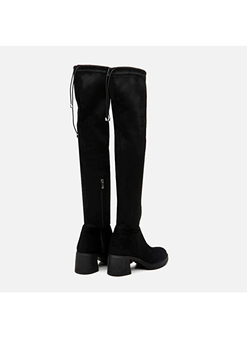 Siyah Kadın Çizme - Görsel 6