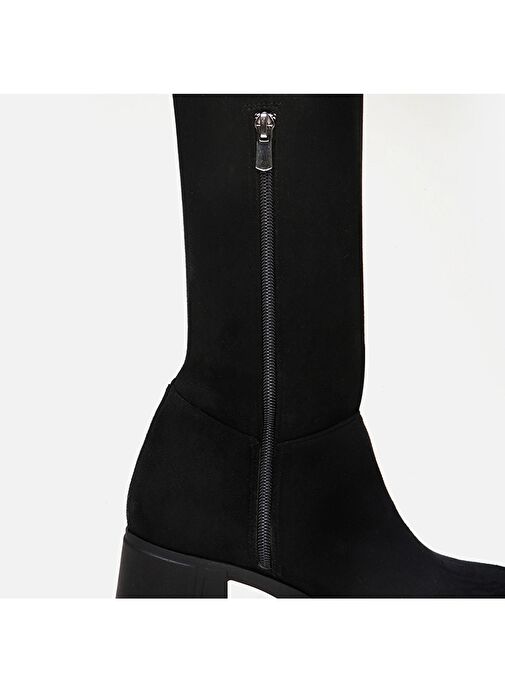 Siyah Kadın Çizme - Görsel 7