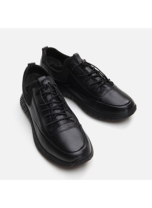 Hotiç Siyah Erkek Deri Sneaker 02AYH295640A100 - Görsel 5