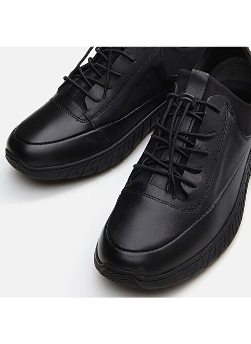 Hotiç Siyah Erkek Deri Sneaker 02AYH295640A100 - Görsel 7