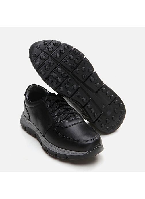 Hotiç Siyah Erkek Deri Günlük Ayakkabı 02AYH295890A100 - Görsel 7