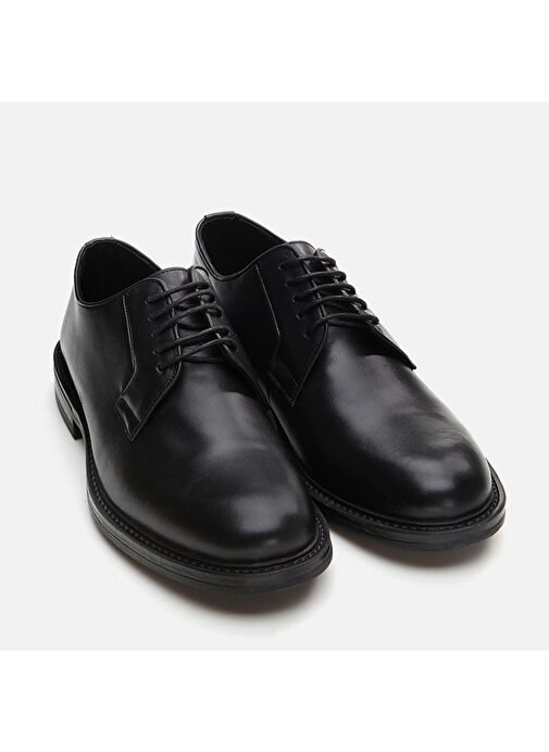 Hotiç Siyah Erkek Deri Günlük Ayakkabı 02AYH295980A100 - Görsel 3