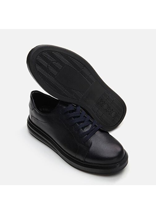 Yaya by Hotiç Lacivert Erkek Deri Günlük Ayakkabı 02AYY296140A680 - Görsel 7