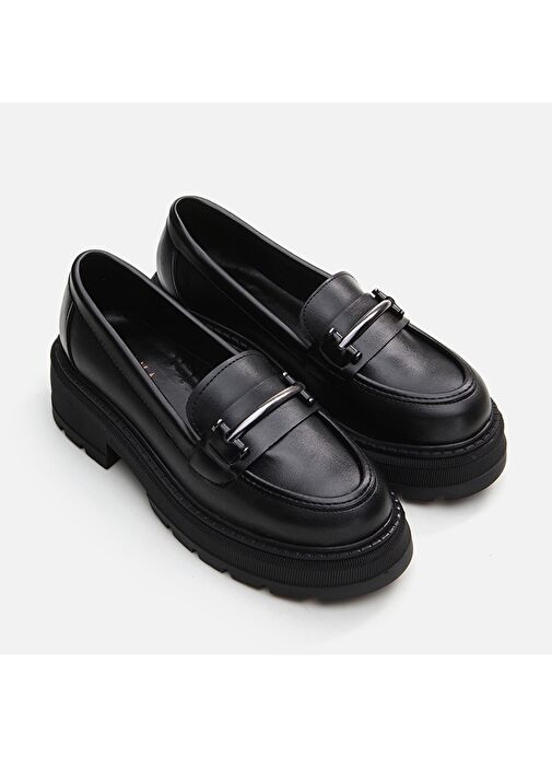 Yaya by Hotiç Siyah Kadın Loafer 01AYY294810A100 - Görsel 3