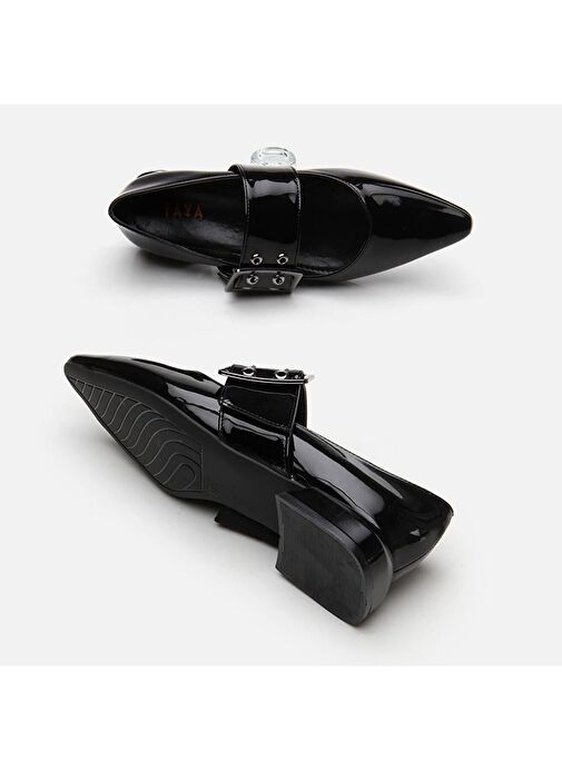 Mary Jane Siyah Kadın Babet - Görsel 3