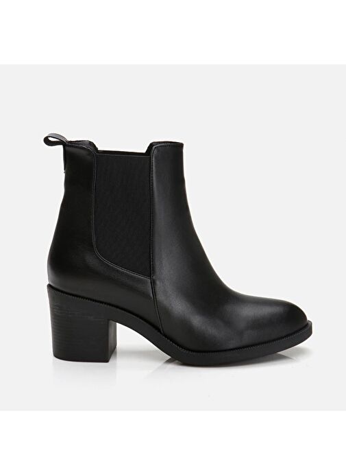 Siyah Kadın Topuklu Bot - Görsel 2