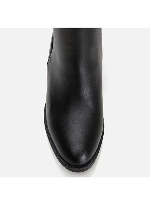 Siyah Kadın Topuklu Bot - Görsel 4