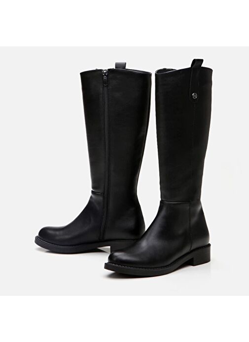 Siyah Kadın Çizme - Görsel 5