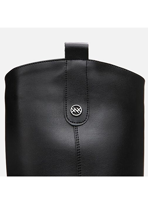 Siyah Kadın Çizme - Görsel 8