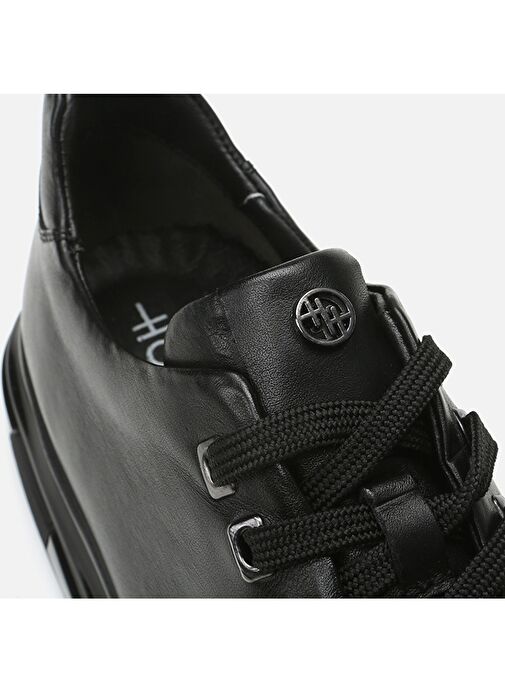 Hotiç Siyah Erkek Deri Günlük Ayakkabı 02AYH296460A100 - Görsel 6