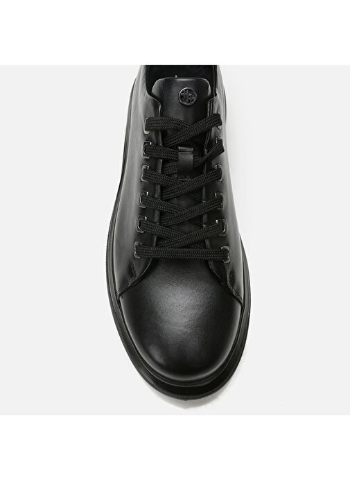 Hotiç Siyah Erkek Deri Günlük Ayakkabı 02AYH296460A100 - Görsel 7