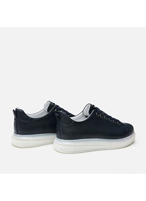 Hotiç Lacivert Erkek Deri Günlük Ayakkabı 02AYH296460A680 - Görsel 5