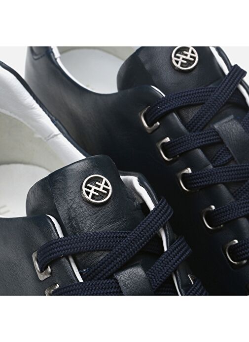 Hotiç Lacivert Erkek Deri Günlük Ayakkabı 02AYH296460A680 - Görsel 6