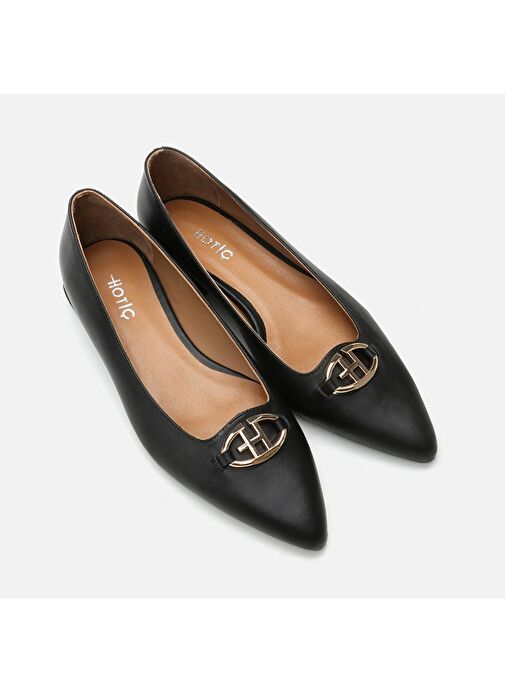 Hotiç Siyah Kadın Deri Babet 01AYH296660A100 - Görsel 3