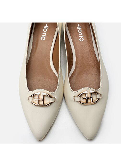 Hotiç Kemik Kadın Deri Babet 01AYH296660A400 - Görsel 7