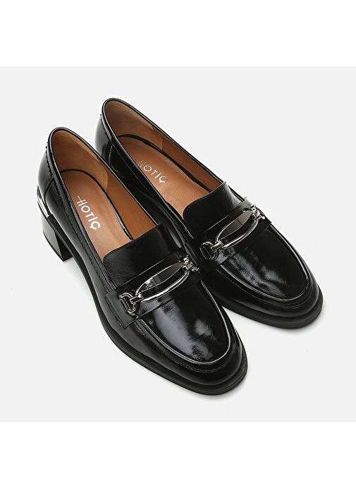 Hotiç Siyah Kadın Deri Loafer 01AYH296720A100 - Görsel 3