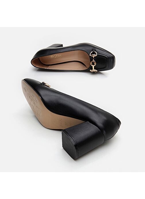 Hotiç Hotiç Siyah Kadın Deri Topuklu Ayakkabı 01AYH296770A100 | Boyner Siyah - 5. görsel