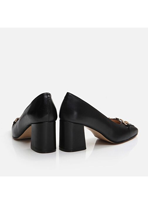 Hotiç Hotiç Siyah Kadın Deri Topuklu Ayakkabı 01AYH296770A100 | Boyner Siyah - 7. görsel