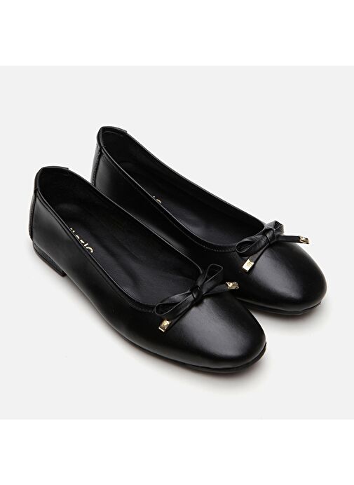 Hotiç Siyah Kadın Deri Babet 01AYH296910A100 - Görsel 3