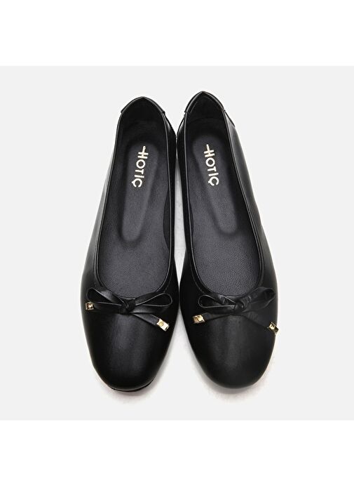 Hotiç Siyah Kadın Deri Babet 01AYH296910A100 - Görsel 7