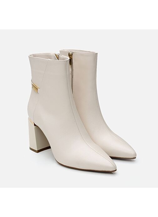 Hotiç Hotiç Kemik Kadın Topuklu Bot Boyner'de! Kemik - 3. görsel