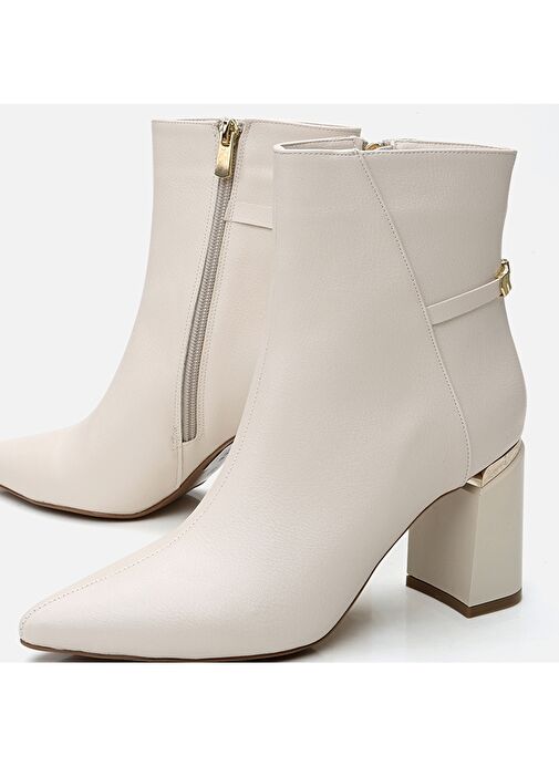 Hotiç Hotiç Kemik Kadın Topuklu Bot Boyner'de! Kemik - 5. görsel