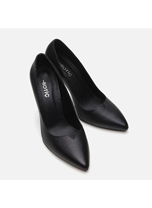 Hotiç Siyah Kadın Deri Stiletto 01AYH297390A100 - Görsel 4