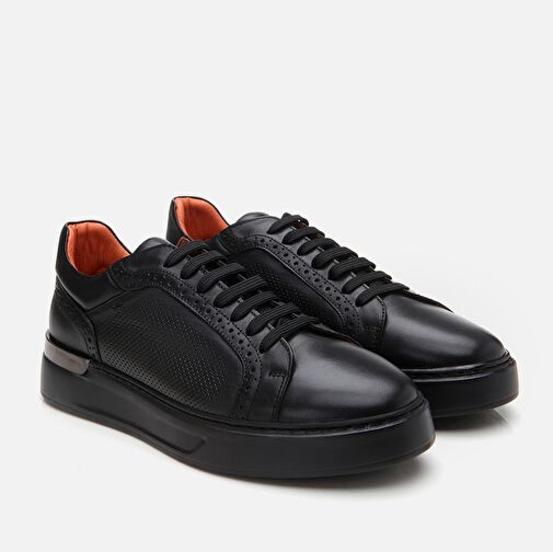 Hotiç Siyah Erkek Deri Günlük Ayakkabı 02AYH297400A100 - Görsel 3