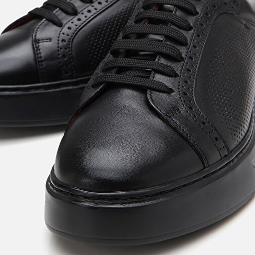 Hotiç Siyah Erkek Deri Günlük Ayakkabı 02AYH297400A100 - Görsel 4