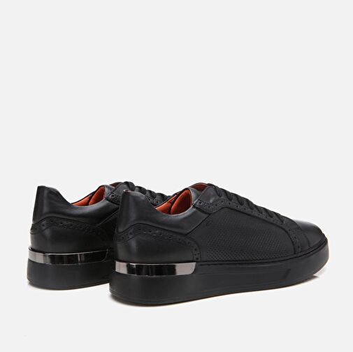 Hotiç Siyah Erkek Deri Günlük Ayakkabı 02AYH297400A100 - Görsel 5