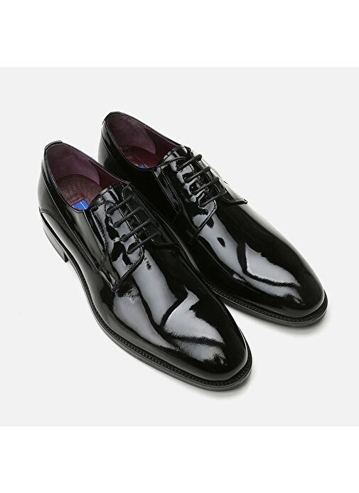 Hotiç Siyah Erkek Rugan Klasik Ayakkabı 02AYH297410A100 - Görsel 3