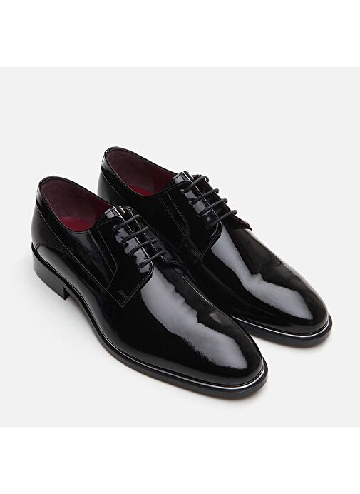 Hotiç Siyah Erkek Rugan Klasik Ayakkabı 02AYH297420A100 - Görsel 3