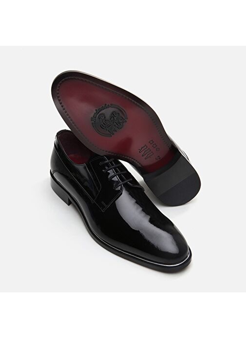 Hotiç Siyah Erkek Rugan Klasik Ayakkabı 02AYH297420A100 - Görsel 7