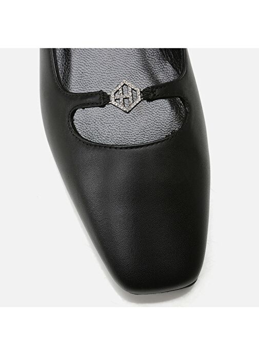 Hotiç Siyah Kadın Deri Babet 01AYH297820A100 - Görsel 5