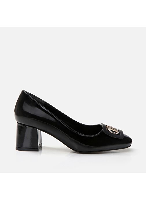 Hotiç Siyah Kadın Topuklu Ayakkabı 01AYH297990A100 - Görsel 2