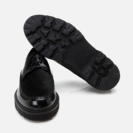 Hotiç Siyah Erkek Deri Günlük Ayakkabı 02AYH298790A100 - Görsel 8